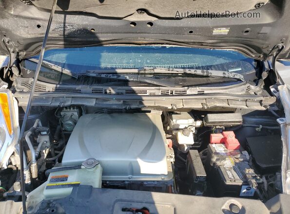 1N4BZ0CP0GC304550 2016 NISSAN LEAF Gray Rear interior view