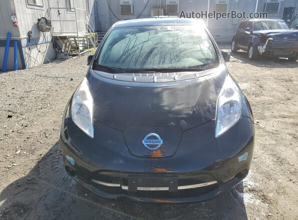 1N4BZ0CP1GC309367 2016 NISSAN LEAF Black Vista frontal