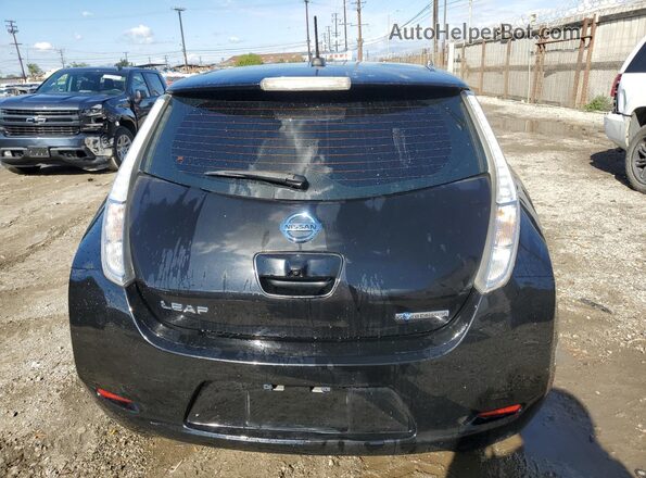1N4BZ0CP1GC309367 2016 NISSAN LEAF Black Vista trasera