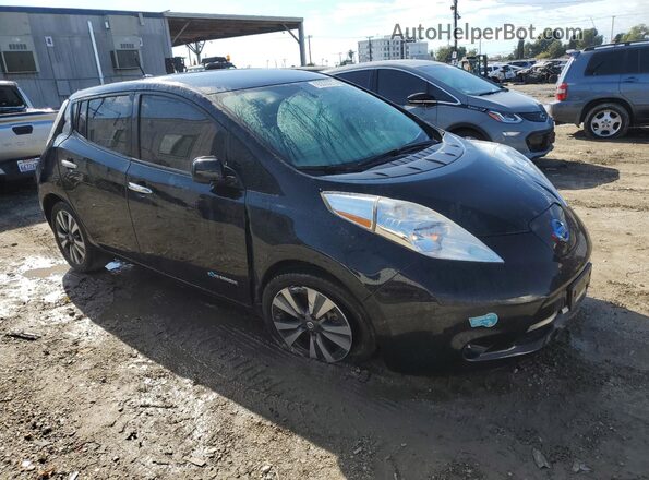 1N4BZ0CP1GC309367 2016 NISSAN LEAF Black Delantero derecho