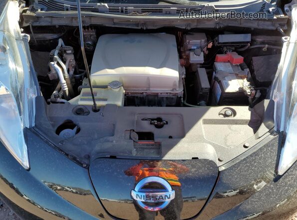 1N4BZ0CP3GC304171 2016 NISSAN LEAF Черный Вид задней части салона