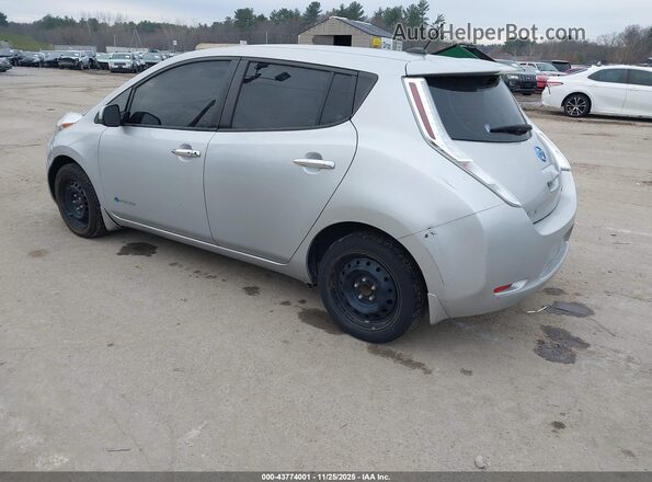 1N4BZ0CP3HC309923 2017 NISSAN LEAF Silver Задня ліва чверть