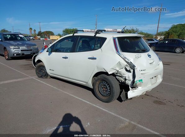 1N4BZ0CP4HC311034 2017 NISSAN LEAF White Հետևի ձախ