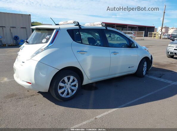 1N4BZ0CP4HC311034 2017 NISSAN LEAF White Հետևի աջ