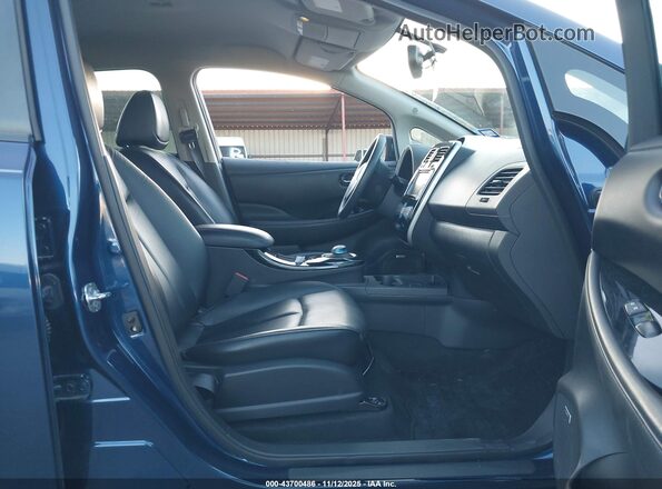 1N4BZ0CP5GC306181 2016 NISSAN LEAF Blue Widok wnętrza z przodu