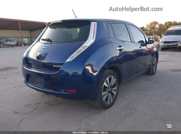1N4BZ0CP5GC306181 2016 NISSAN LEAF Blue Tył prawy