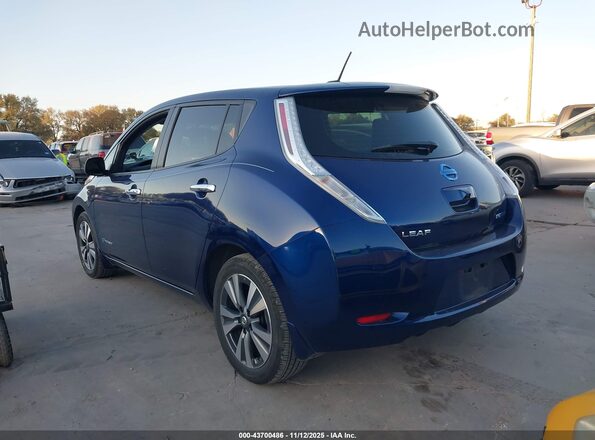 1N4BZ0CP5GC306181 2016 NISSAN LEAF Blue Tył lewy