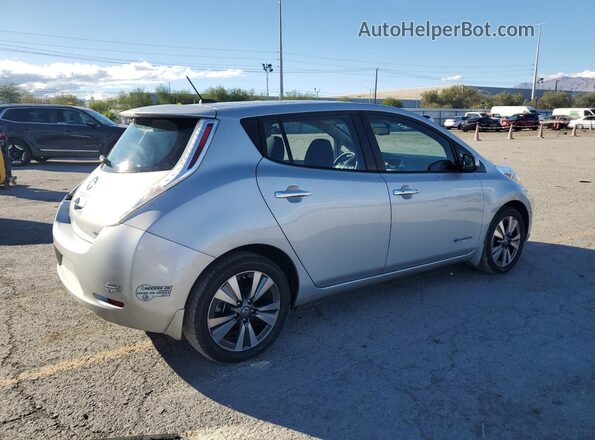 1N4BZ0CP5GC312143 2016 NISSAN LEAF Silver Задня права чверть