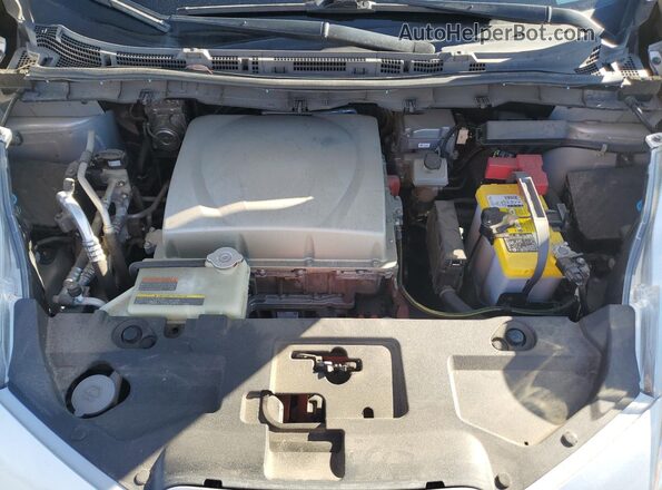 1N4BZ0CP5GC312143 2016 NISSAN LEAF Silver Вид задньої частини салону