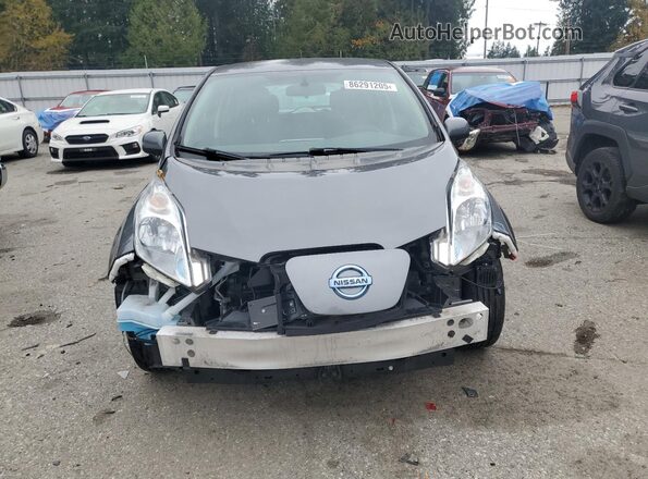 1N4BZ0CPXHC304170 2017 NISSAN LEAF Серый Вид спереди