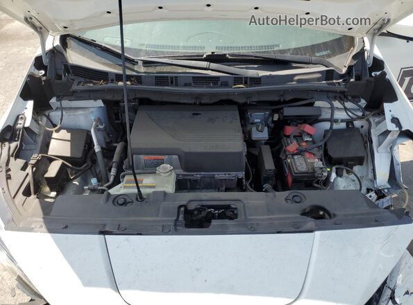 1N4BZ1BP3LC306892 2020 NISSAN LEAF White Vista del compartimento del motor