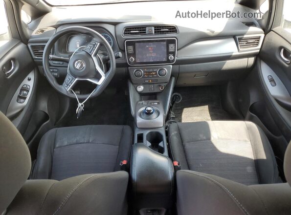 1N4BZ1BP3LC306892 2020 NISSAN LEAF White Vista del salpicadero