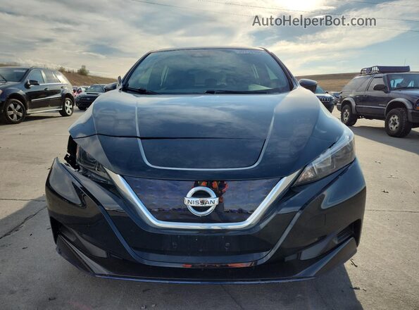 1N4BZ1BP7LC311593 2020 NISSAN LEAF Black წინა ხედი