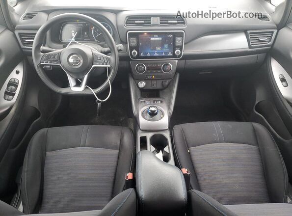 1N4BZ1BV1NC553510 2022 NISSAN LEAF White Vista del salpicadero