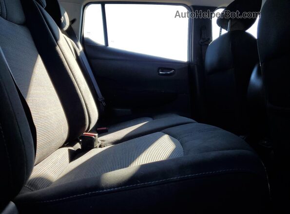 1N4BZ1BV8MC554247 2021 NISSAN LEAF Gray Հետևի նստատեղերի տեսք