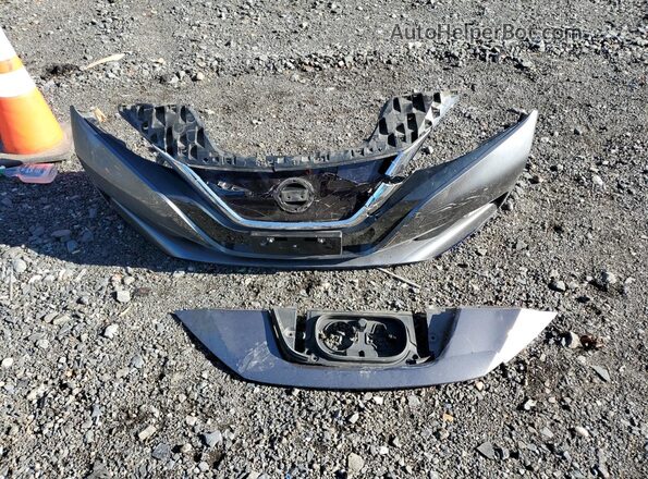 1N4BZ1BV8MC554247 2021 NISSAN LEAF Gray Շարժիչի բաժամունքի տեսք