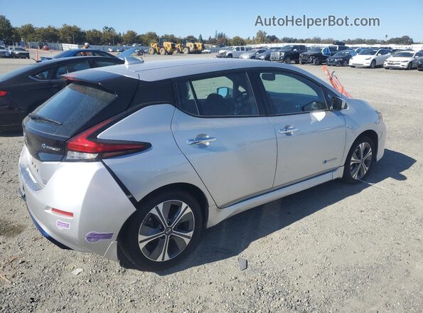 1N4BZ1CP0KC308919 2019 NISSAN LEAF Silver Задня права чверть