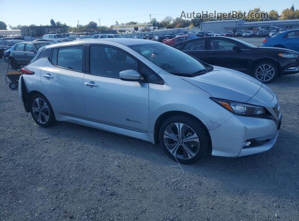 1N4BZ1CP0KC308919 2019 NISSAN LEAF Silver Передня права чверть