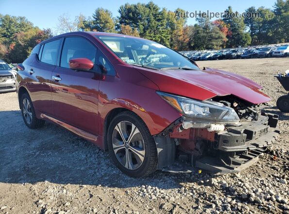 1N4BZ1CP5LC308657 2020 NISSAN LEAF Red Առջևի աջ
