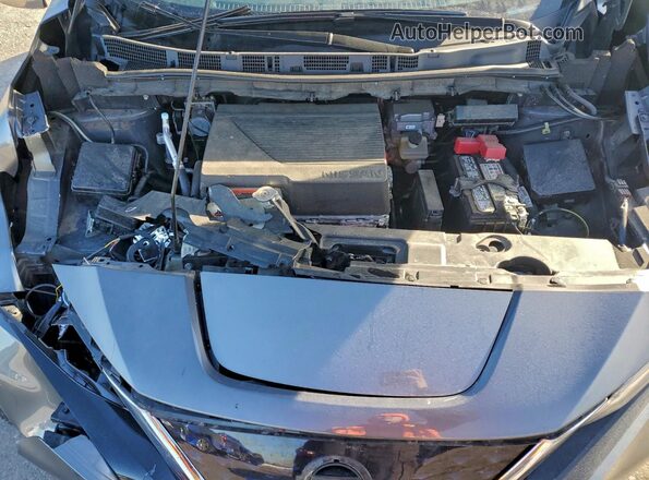 1N4BZ1CP5LC311638 2020 NISSAN LEAF Charcoal Widok wnętrza z tyłu