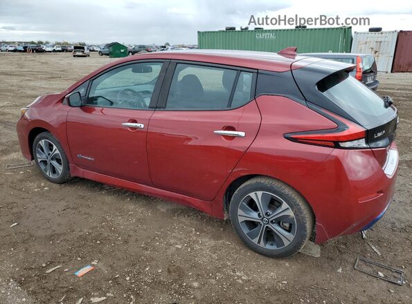 1N4BZ1CP6KC311047 2019 NISSAN LEAF Red Задня ліва чверть