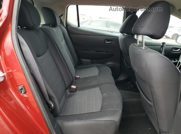 1N4BZ1CP6KC311047 2019 NISSAN LEAF Red Вид задніх сидінь