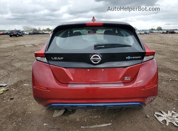 1N4BZ1CP6KC311047 2019 NISSAN LEAF Red Вид ззаду