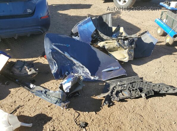 1N4BZ1CP8KC308523 2019 NISSAN LEAF Blue Շարժիչի բաժամունքի տեսք