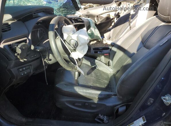 1N4BZ1CP8KC308523 2019 NISSAN LEAF Blue Սալոնի դիմացի տեսք