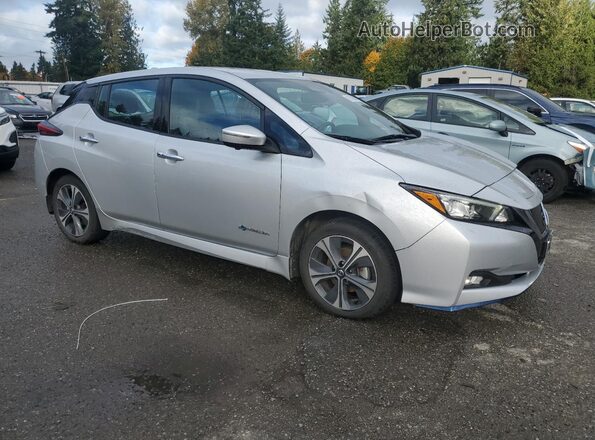 1N4BZ1CP8KC311096 2019 NISSAN LEAF Silver Delantero derecho