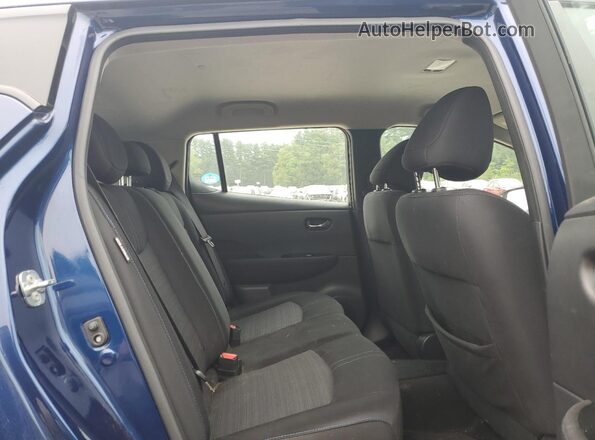 1N4BZ1CP8LC310399 2020 NISSAN LEAF Blue Սալոնի հետևի տեսք