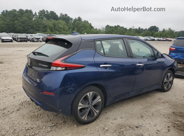 1N4BZ1CP8LC310399 2020 NISSAN LEAF Blue Հետևի աջ