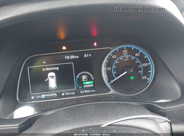 1N4BZ1CPXLC302076 2020 NISSAN LEAF Gray 