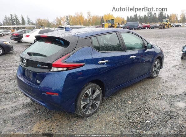 1N4BZ1CV2NC554860 2022 NISSAN LEAF Синий Задняя правая четверть