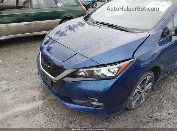 1N4BZ1CV2NC554860 2022 NISSAN LEAF Синий Вид спереди