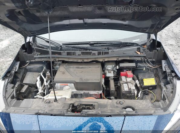 1N4BZ1CV2NC554860 2022 NISSAN LEAF Синий Вид сзади