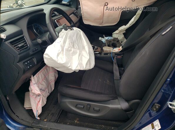 1N4BZ1CV3NC553653 2022 NISSAN LEAF Blue Vista interior delantera