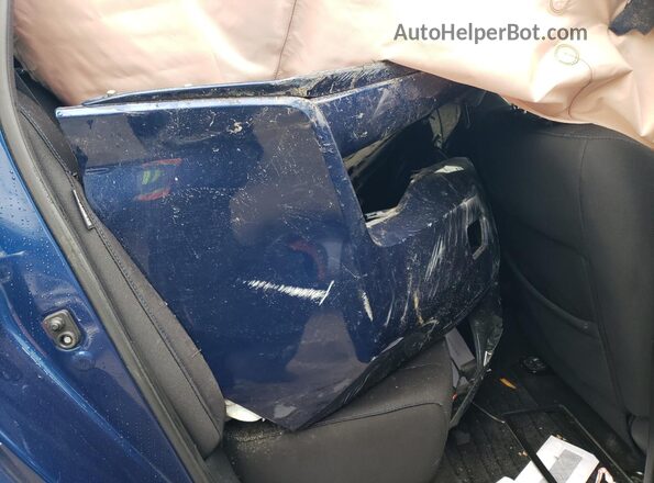1N4BZ1CV3NC553653 2022 NISSAN LEAF Blue Vista de los asientos traseros