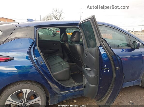 1N4BZ1DP4LC309555 2020 NISSAN LEAF Blue Vista de la etiqueta del VIN
