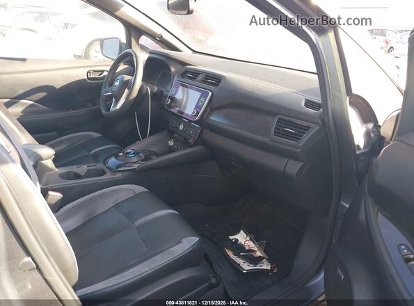 1N4BZ1DP7LC304642 2020 NISSAN LEAF Серый Вид салона спереди