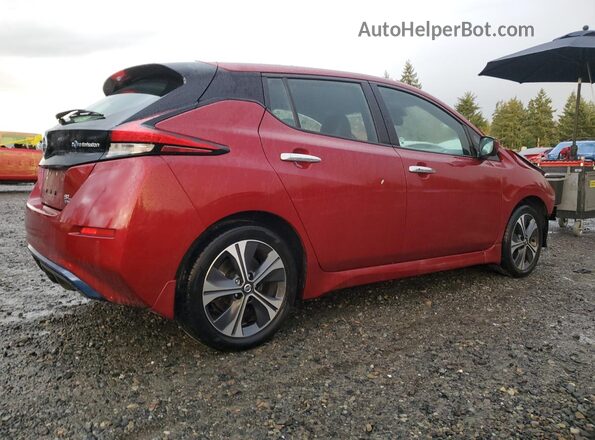 1N4BZ1DPXLC302156 2020 NISSAN LEAF Red Հետևի աջ