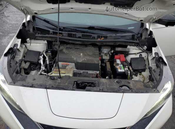 1N4BZ1DV1MC553468 2021 NISSAN LEAF Белый Вид задней части салона