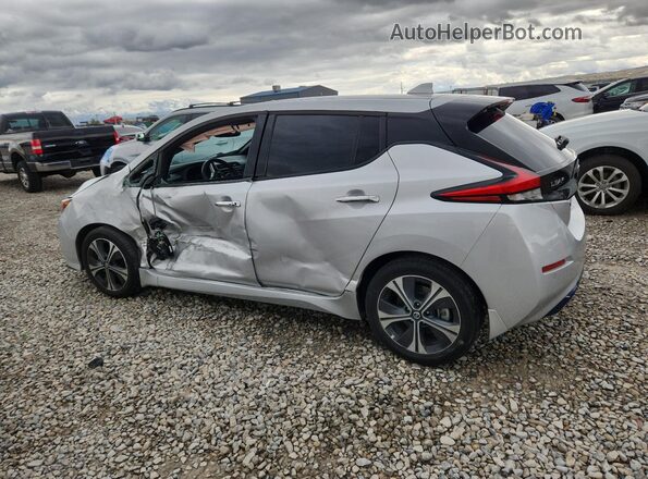 1N4BZ1DV7MC553071 2021 NISSAN LEAF Silver Rear left