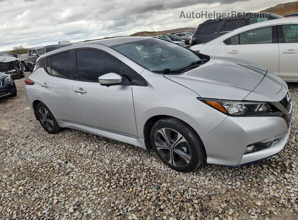 1N4BZ1DV7MC553071 2021 NISSAN LEAF Silver Front right