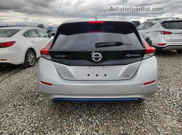 1N4BZ1DV7MC553071 2021 NISSAN LEAF Silver Rear view