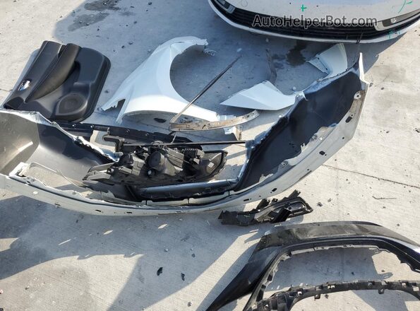 1N4CZ1CV1PC558485 2023 NISSAN LEAF White Вид підкапотного простору