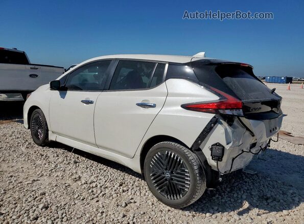 1N4CZ1CV4PC552325 2023 NISSAN LEAF White Rear left
