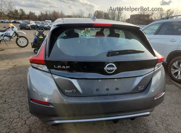 1N4CZ1CV4PC553118 2023 NISSAN LEAF Silver Հետևի տեսք