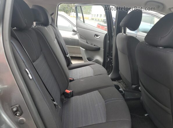 1N4CZ1CV4SC560529 2025 NISSAN LEAF Silver Вид задніх сидінь