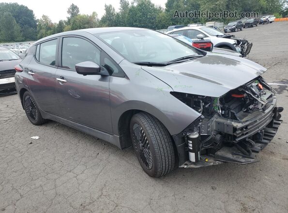 1N4CZ1CV4SC560529 2025 NISSAN LEAF Silver Передня права чверть